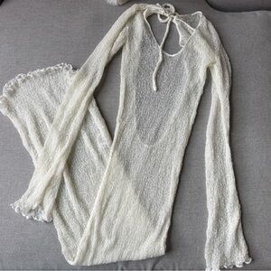 Elegant White Maxi Dress